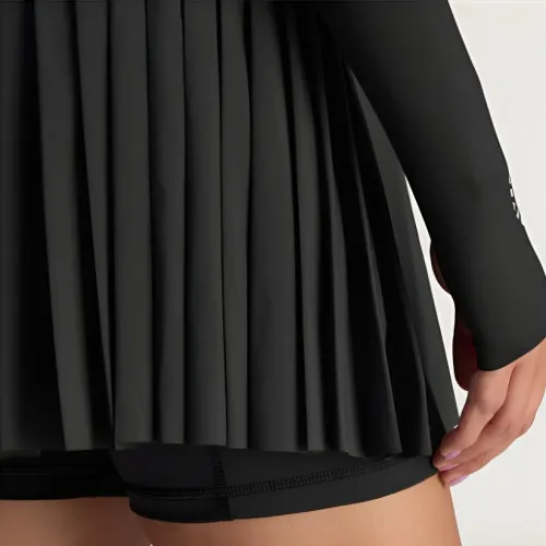 Adidas STELLA MCCARTNEY Черные Женские Повседневные Короткие Юбки