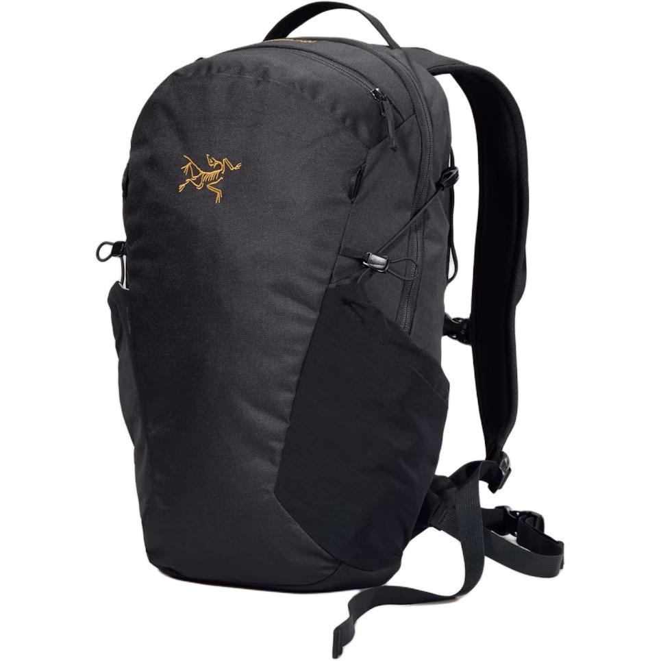 Arcteryx Mantis 16L Однотонный Большой объем Многокарманный Логотип Застежка-молния Сумка походная Полиэстер Черный Унисекс Парный — фото 2