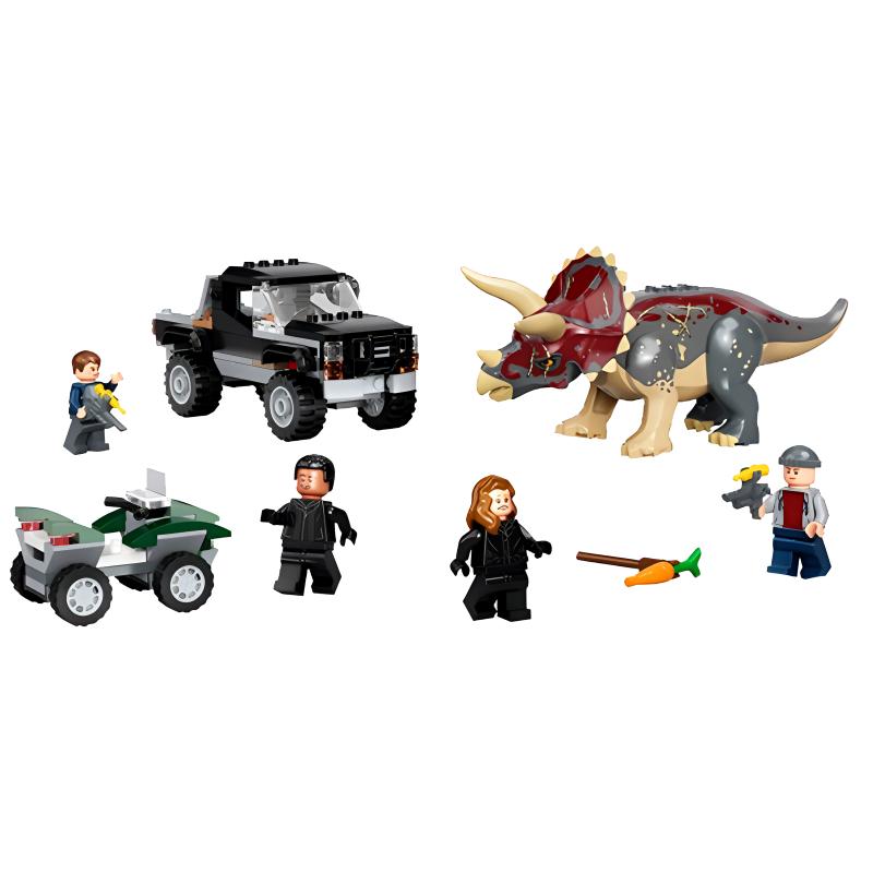 LEGO JURASSIC WORLD Треугольный Дракон'H Пикап RAID Пластиковые конструкторы 0 300 76950 — фото 4