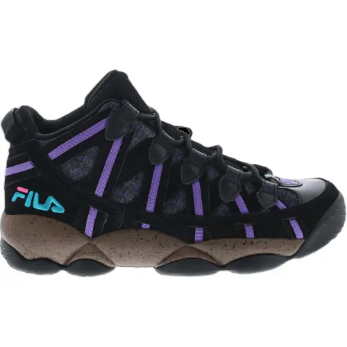 FILA Stackhouse Spaghetti Баскетбольные кроссовки Мужские Черный Фиолетовый