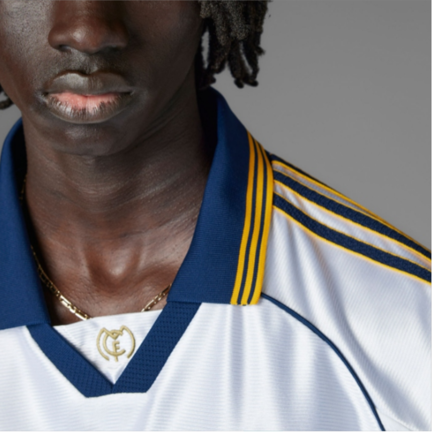Adidas Real Madrid Футбол Джерси Мужской Белый