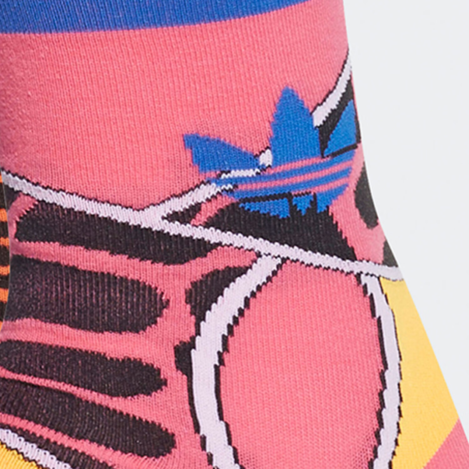 Adidas Originals RM CREW 2PP Высокие носки Японская версия Женские 1 упаковка Многоцветные — фото 3