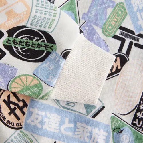 KITH Collaboration Толстовка Песочный для детей 3-7 лет