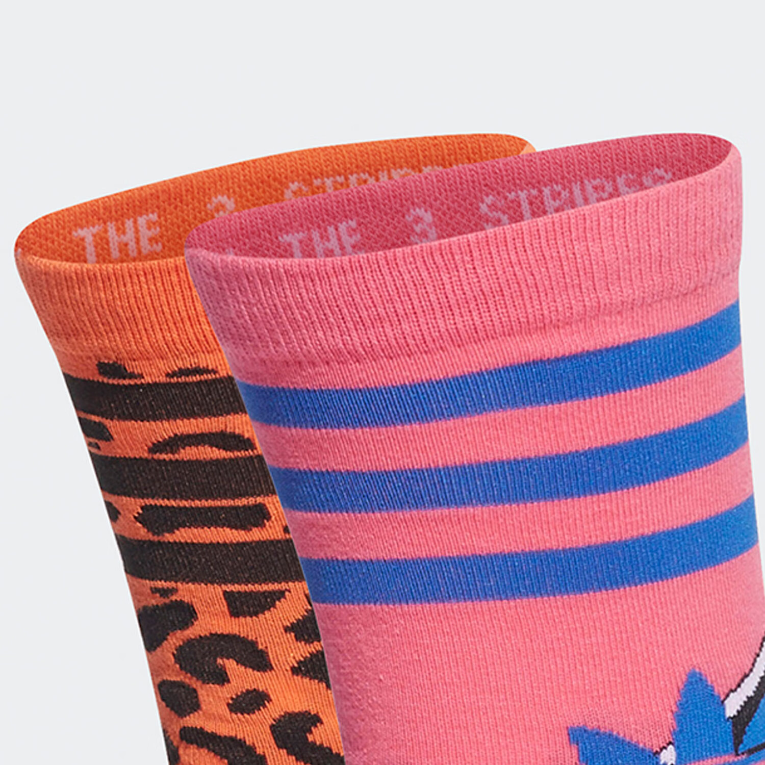 Adidas Originals RM CREW 2PP Высокие носки Японская версия Женские 1 упаковка Многоцветные — фото 2