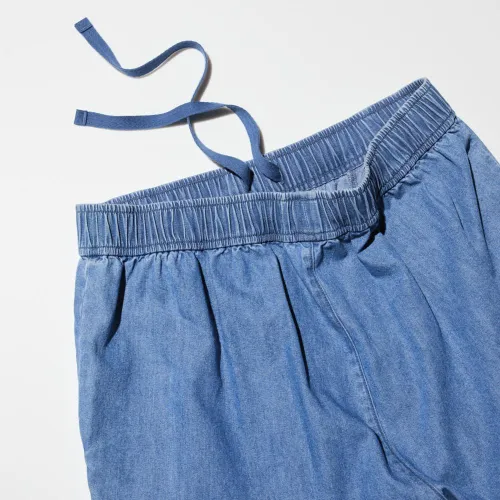 UNIQLO Женские джинсы морского синего цвета