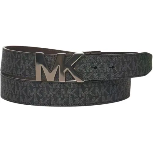 MICHAEL KORS Ремни из искусственной кожи мужской черный