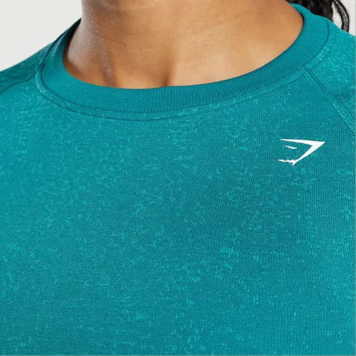 GYMSHARK Океанский синий Зеленый/Искусственный Сине-зеленый Женская одежда для фитнеса