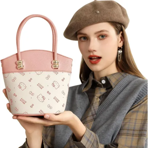 Sanrio Hello Kitty Сумка через плечо из синтетической кожи сумка обычная женская многоцветная