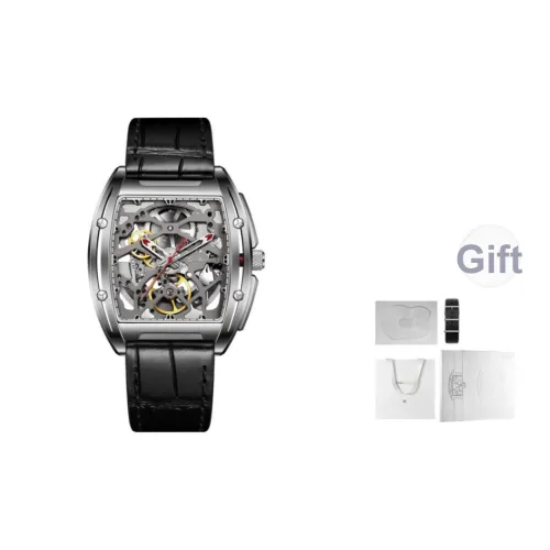 CIGA design Механический механизм Мужские часы Z Series 40,8mm*48mm*12,3mm Серебряные