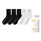 Чёрный 3, Белый 2 [5 пар]