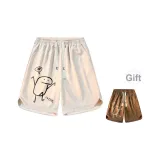 Хаки (в комплекте с кофейными шортами)