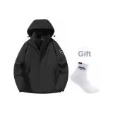 Технический черный + Подарок бренд носки*1