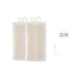 480-шт. Комплект кружевных двойных накладок для век в оливковом цвете: 2 комплекта