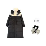 Чёрный + Резинка для волос (В комплекте с)