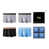 Коробка 4 пачки (серый + серый + черный + синий)