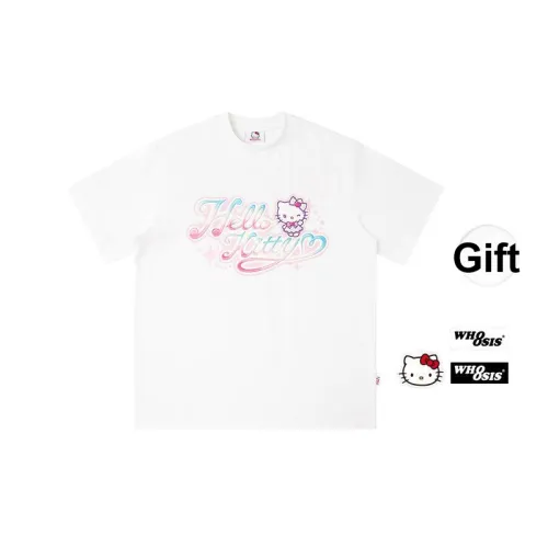 WHOOSIS X HELLO KITTY Унисекс T-рубашки
