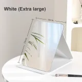 Средний размер 16,5 см * 11 см - мягкий молочный белый