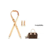 1,8 Кожа растительного дубления, трехсекционный регулируемый плечевой ремень (100-120 см)