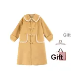 Жёлтый, в комплекте с заколкой-коготь + сумка для покупок