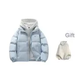 Дальний Небесный Лазурь (с Однотонной Внутренней Одеждой Свитшот Включена)