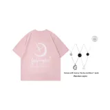 Розовый (в комплекте с модным ожерельем)