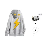 Светло-серый (В комплекте модная сумка через плечо + модное ожерелье)