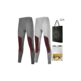 2 пачки (Темный Фотиния Серый + Светлый Фотиния Серый) Чистый хлопок, дружественный к коже / с флисовой подкладкой, накладки на щиколотку / антибактериальный, комфортный