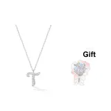 Сверкающий ожерелье с буквой [T]