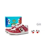 Бежевый Красный + Подарок [Улучшенный]