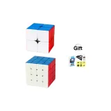 RS2M+4M Магнитный [Включает Основу + Логотип + Особенный Смазка + Книга Кубик Рубика]