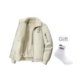 Экрю Флисовая подкладка + В комплекте с 1 парой бренд носков