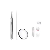 [Ультра-острая точность] Загнутый крючок + 10x HD увеличительное стекло - Включает ультра-острую иглу