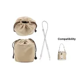 14 Бежевый Liner + Личиевая кожа Белый Плечевой ремень