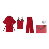 Хурма Красный Одежда Наборы + Сон Сиреневый (Подарочная коробка комплект)