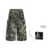 Камуфляжные капри штаны