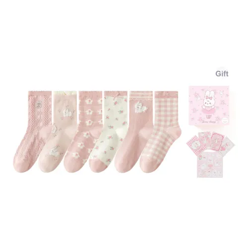 Caramella x Kiki Носки Crew Женские Коробка 6 пар