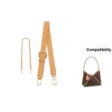 Пчелиный воск, цвет подмышечный, плечевой ремень + декоративная цепочка [Carryall Trumpets]