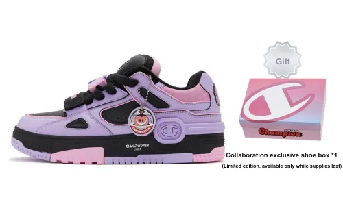 Champion Essentials Скейтборд Кроссовки Низкие Топ Числа Лаванда/Черный Мужской