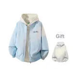 Light Blue (Без подкладки, Пиджак, Бесплатно Белый, Фотиния Серый Свитшот)