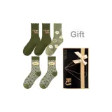 Линия 2 Маленький цветок 2 Полный Олень (5 пар)