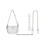 Камелия 15 см + 40 см Медная декоративная цепь