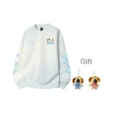 Белый-синий с флисовой подкладкой (случайный с подарками: кукла, собака)