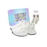 Белый + Эксклюзивная обувь Коробка + Подарочные носки