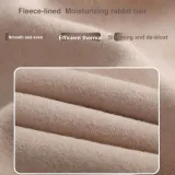 Темно-серый [Без высоты пояса] - Тонкий флис, версия (Подходит для температуры 10°-20°)