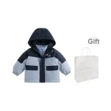 Железно-серый, синий и черный