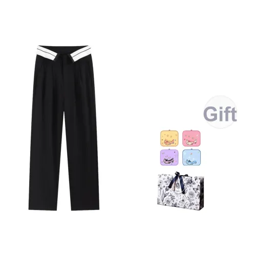 Garbege Повседневные брюки Женские Черный