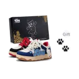 Красный, синий, несовпадающие (улучшенный с бесплатной обувной пряжкой)