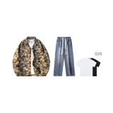 Комплект (Boonie Медведи + Темно-синие Джинсы) с бесплатной Футболкой