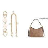 [Двухкомпонентный комплект] Золотистый вишневый цветок удлинитель цепи + декоративная камелия цепь