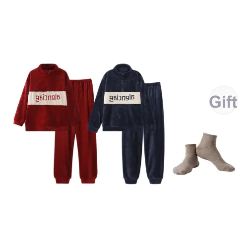 YUZHAOLIN Pajama Комплект Осенний и Зимний Унисекс